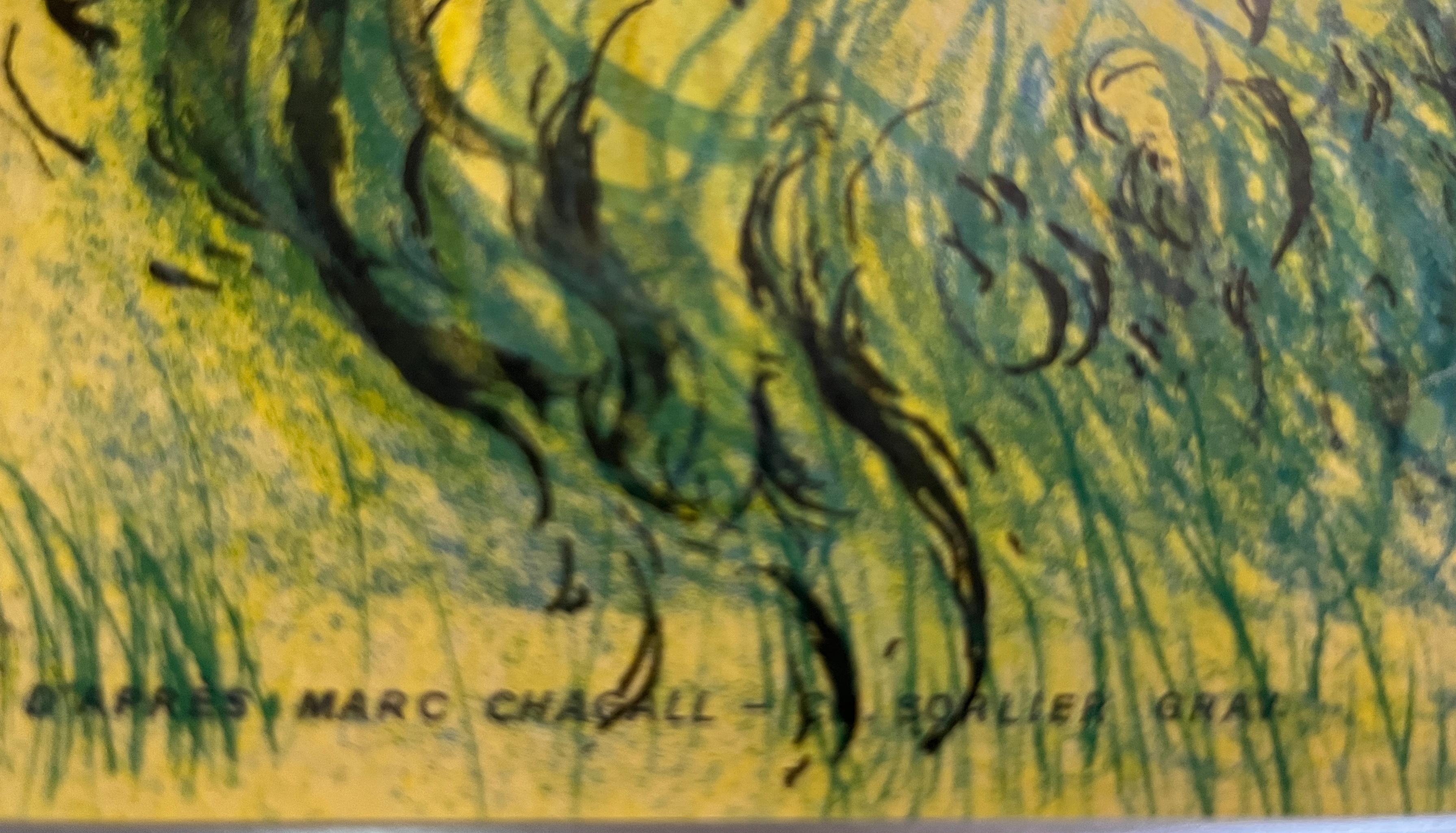 The Magic Flute - Print by (after) Marc Chagall