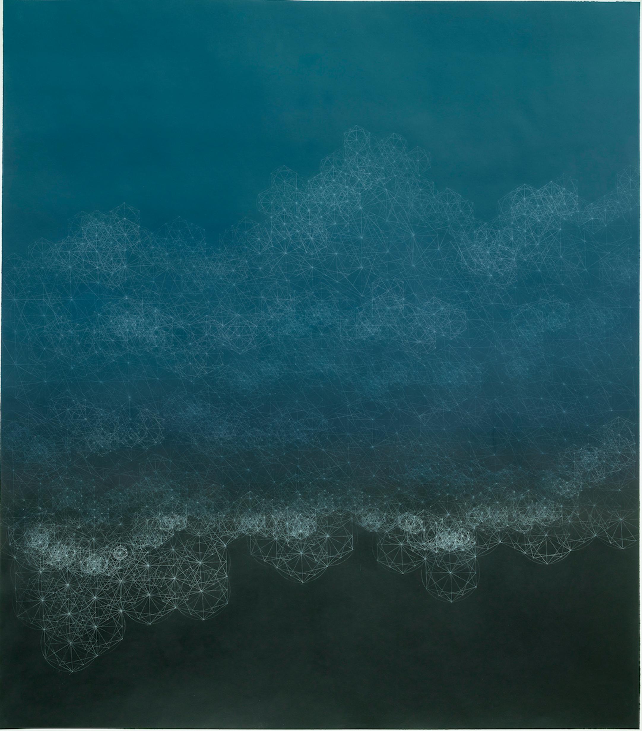 Minako Iwamura Abstract Painting - Foam