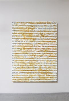 "sirlzur p.218, no.4" Hand Oxidized Iron Paint, Rust-Oleum on Canvas