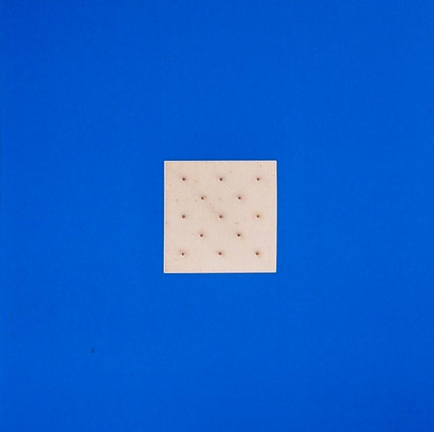 Milan Tiff, « Cracker », peinture de 122 x 122 cm