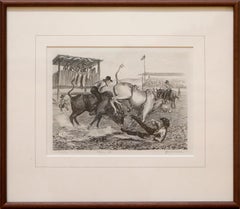 "Introduction to Rodeo" by Janet Turner, Lithograph, 1941