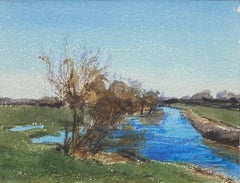 Vintage Trout stream in Oxfordshire