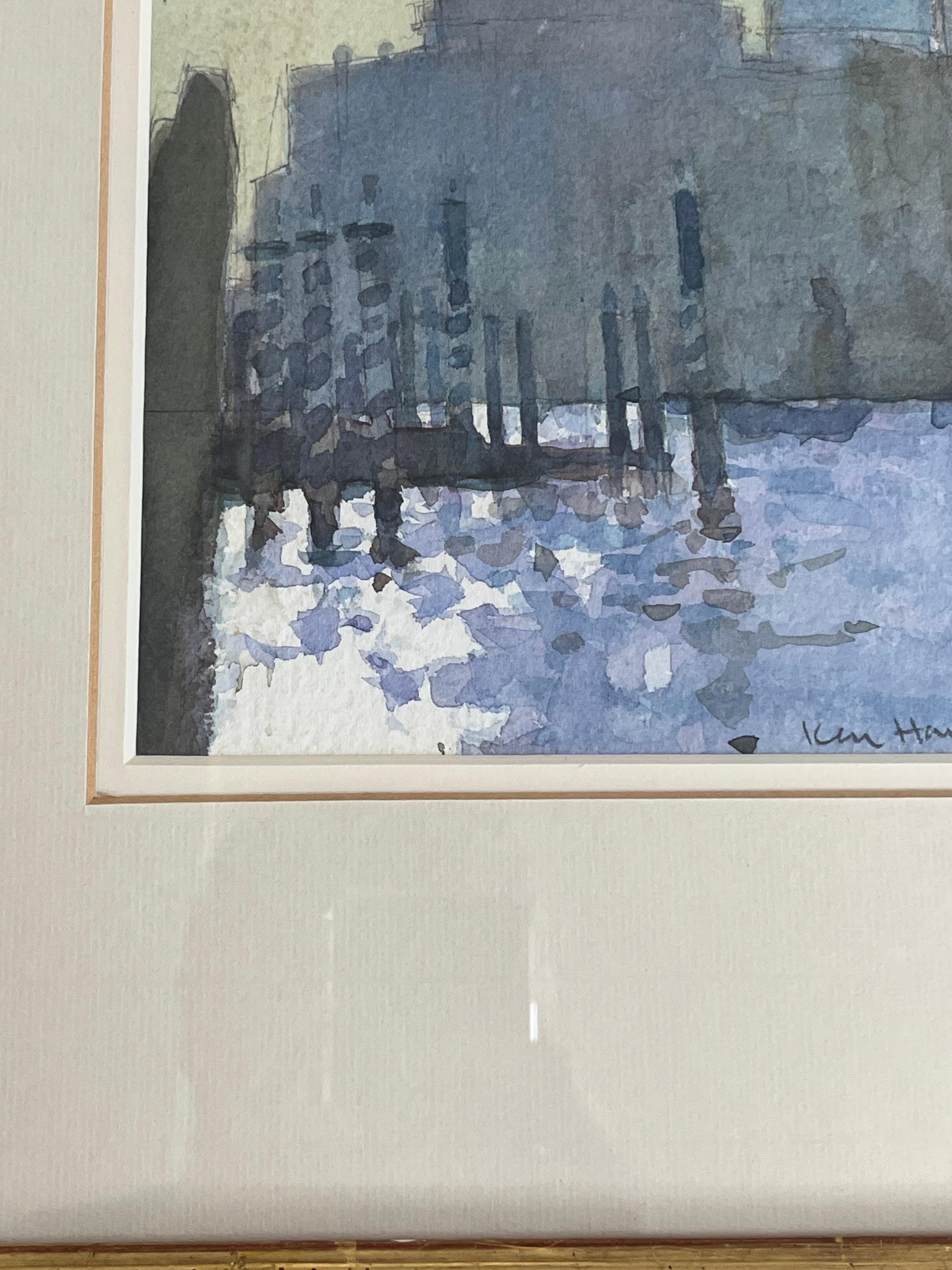 Impressionist view of Santa Maria della Salute, Grand Canal, Venice 2