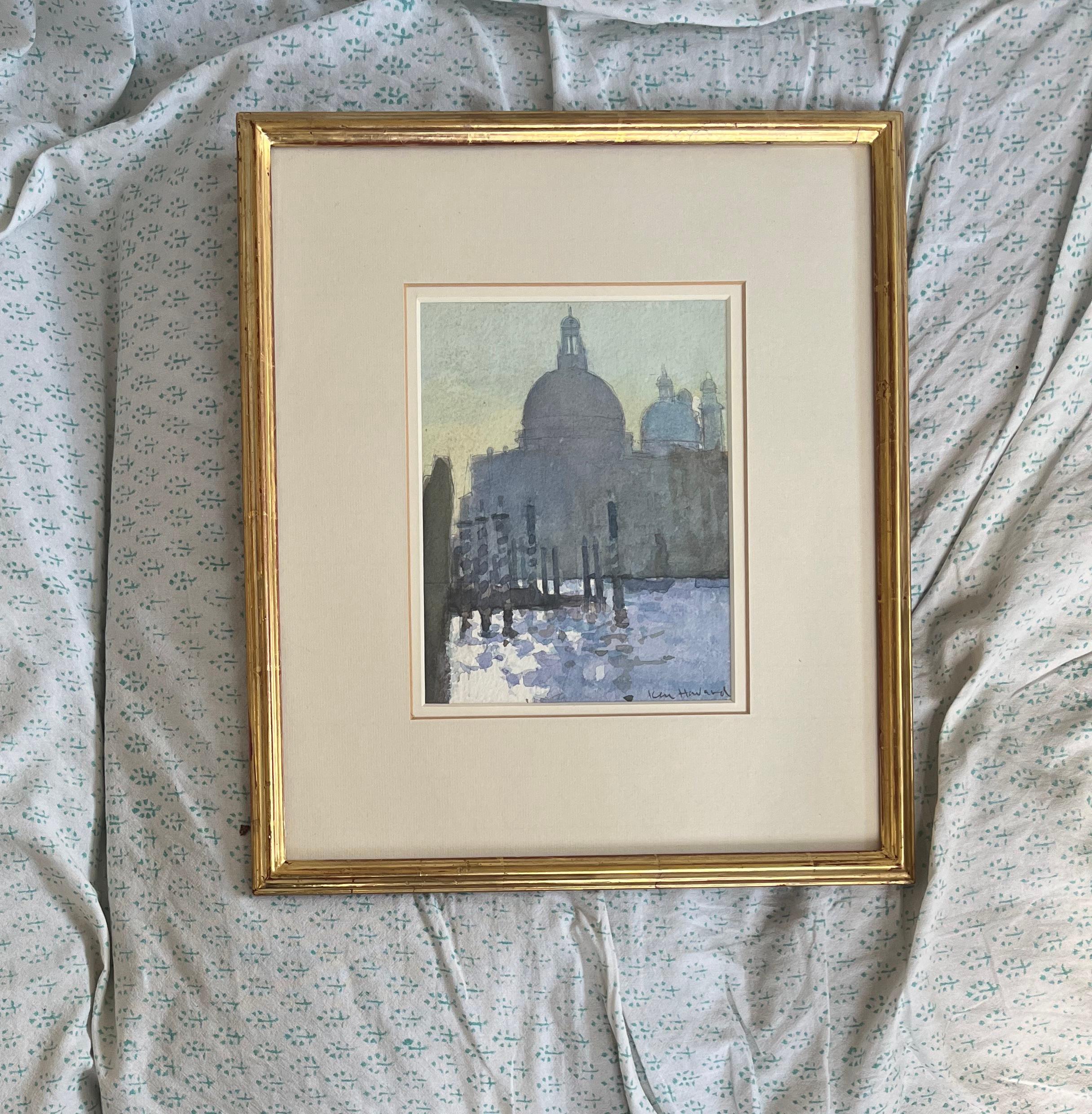 Impressionist view of Santa Maria della Salute, Grand Canal, Venice 4