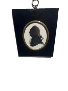 John Johns fin du 18e siècle Georgian English silhouette portrait