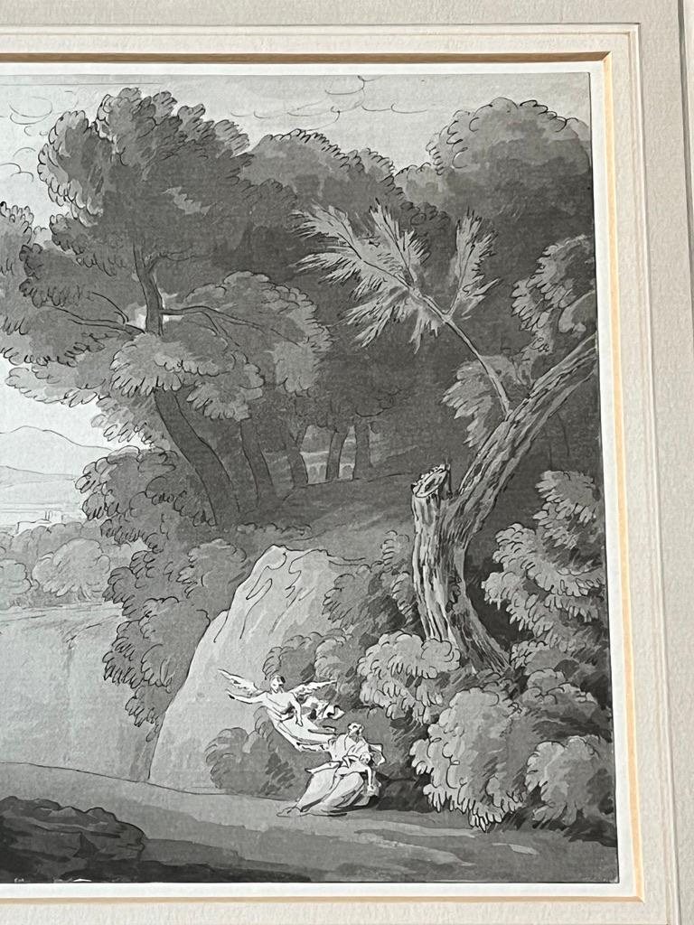 John White Abbott, Early English watercolor, Abraham and Isaac For Sale 5