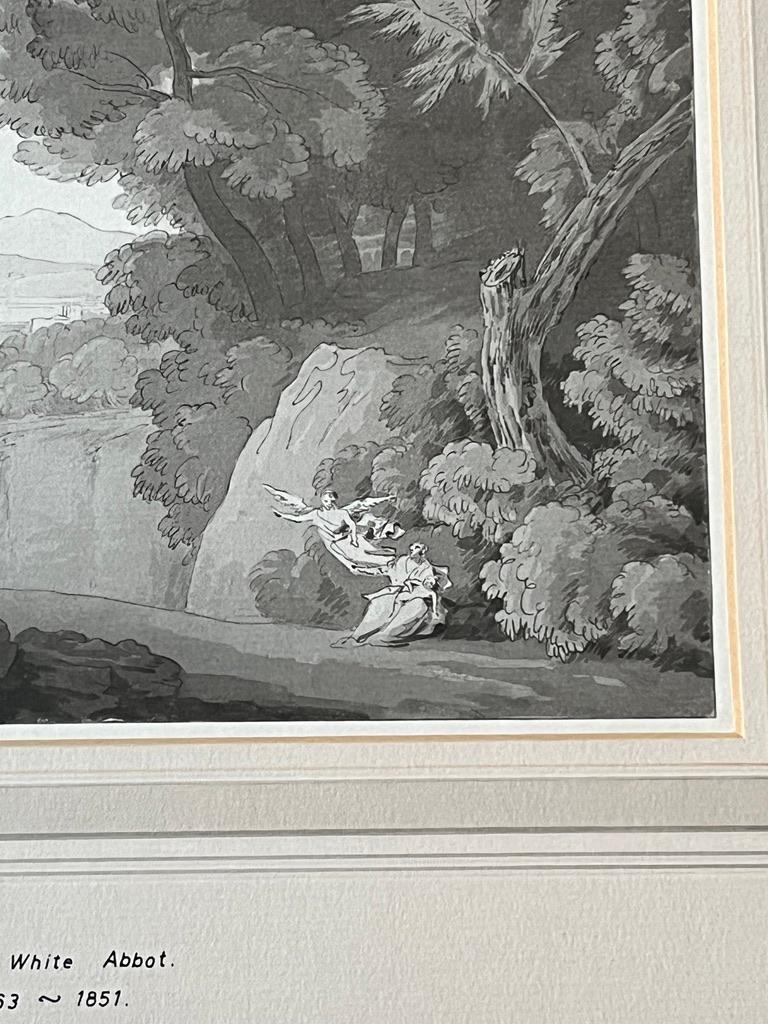 John White Abbott, Early English watercolor, Abraham and Isaac For Sale 7