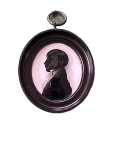 Early 19th Century English Victorian silhouette portrait