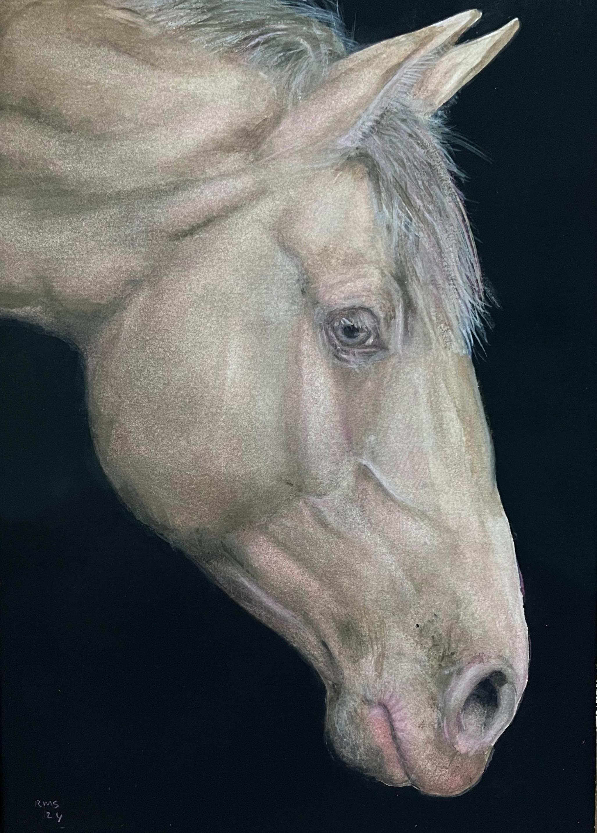 Rafael Mckenzie Soares, Artista della natura, Ritratto di cavallo o equino in vendita 3