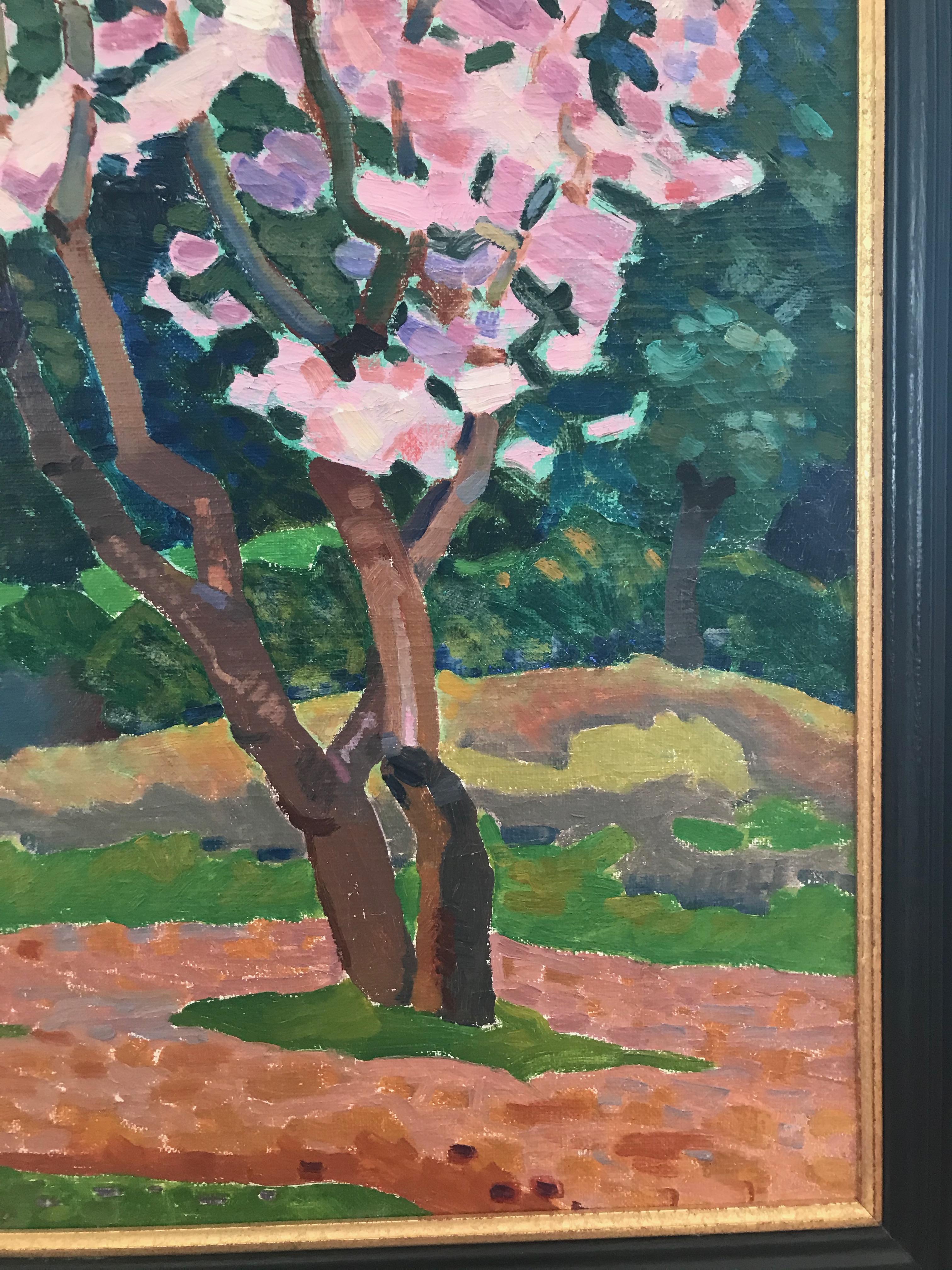 Ernest Yarrow Jones, Post-Impressionist view of Blossom in Corsica 5