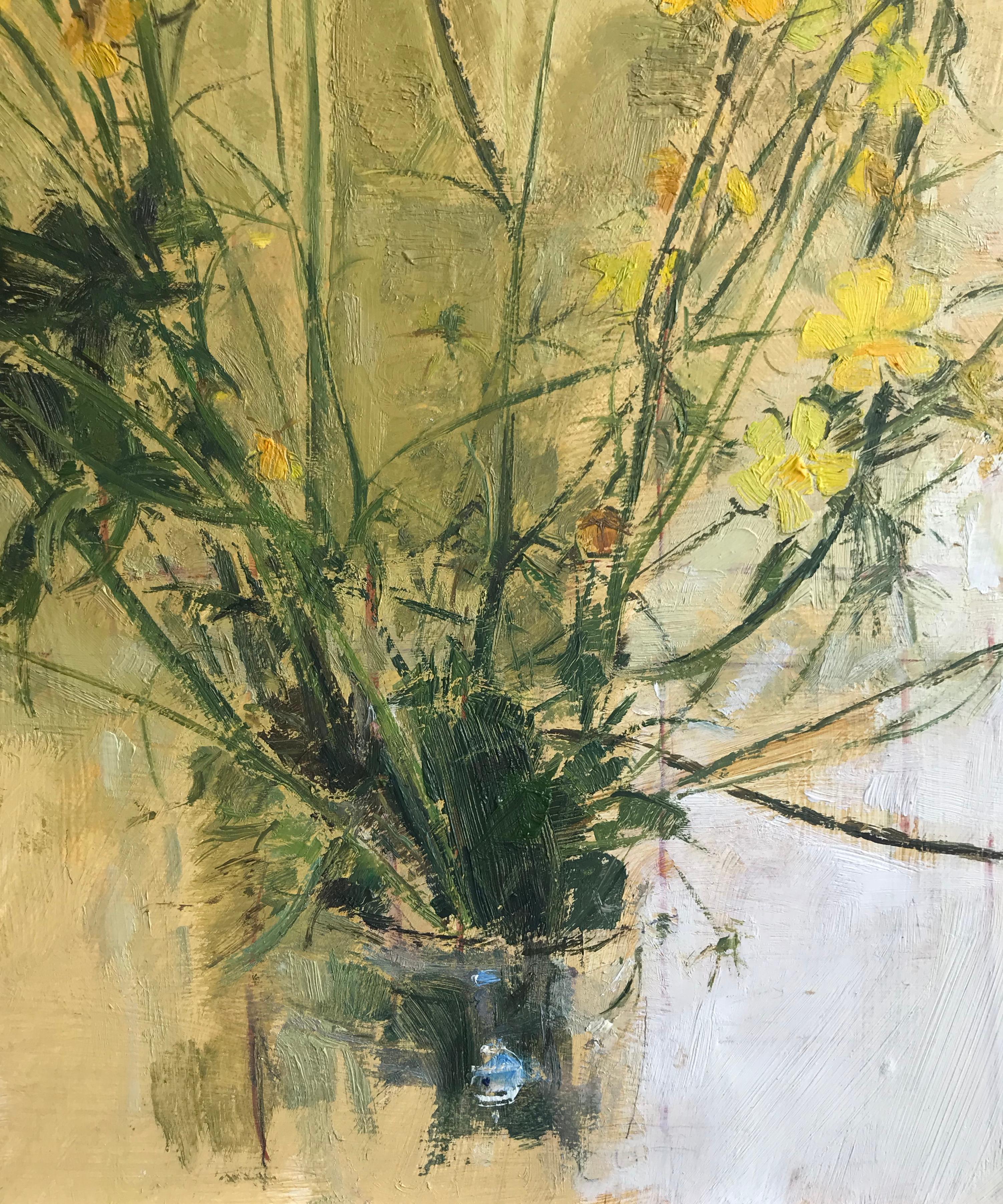 Adrian Parnell, Still life of buttercups For Sale 2