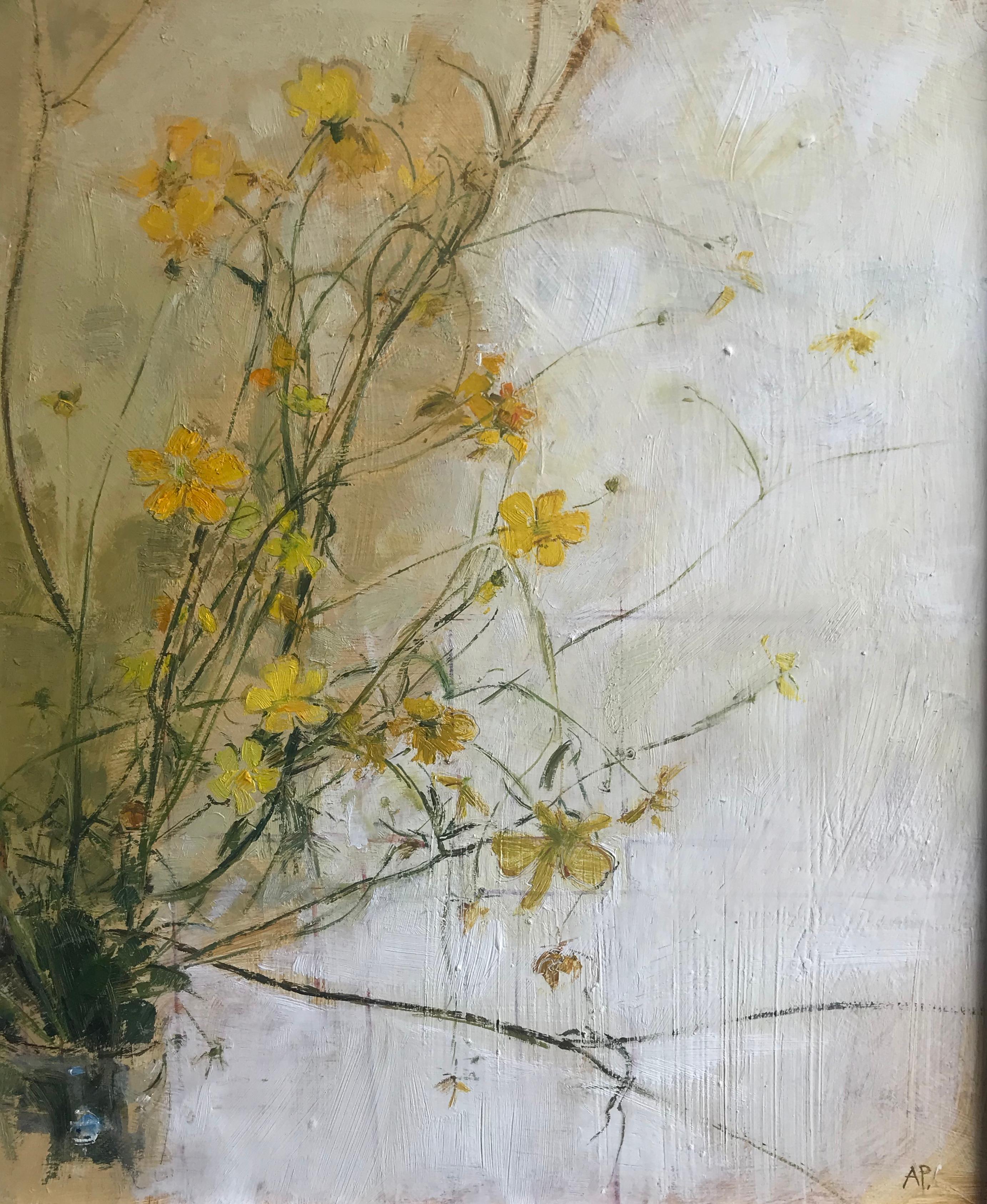 Adrian Parnell, Still life of buttercups For Sale 3