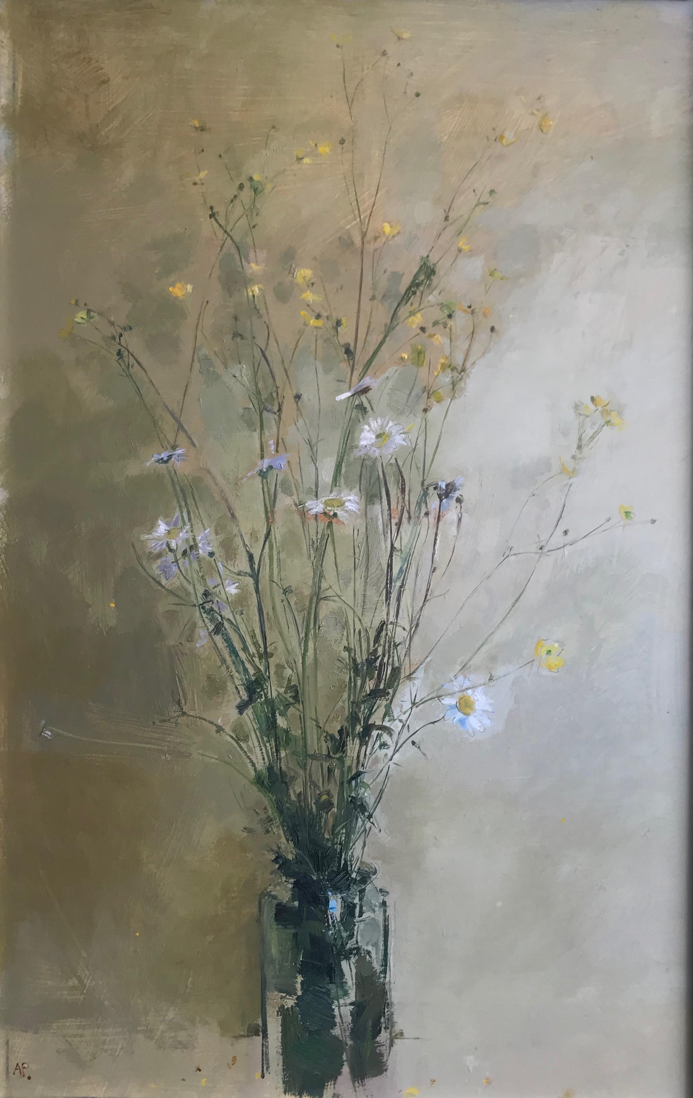 Adrian Parnell, Still life of daisies and buttercups 1