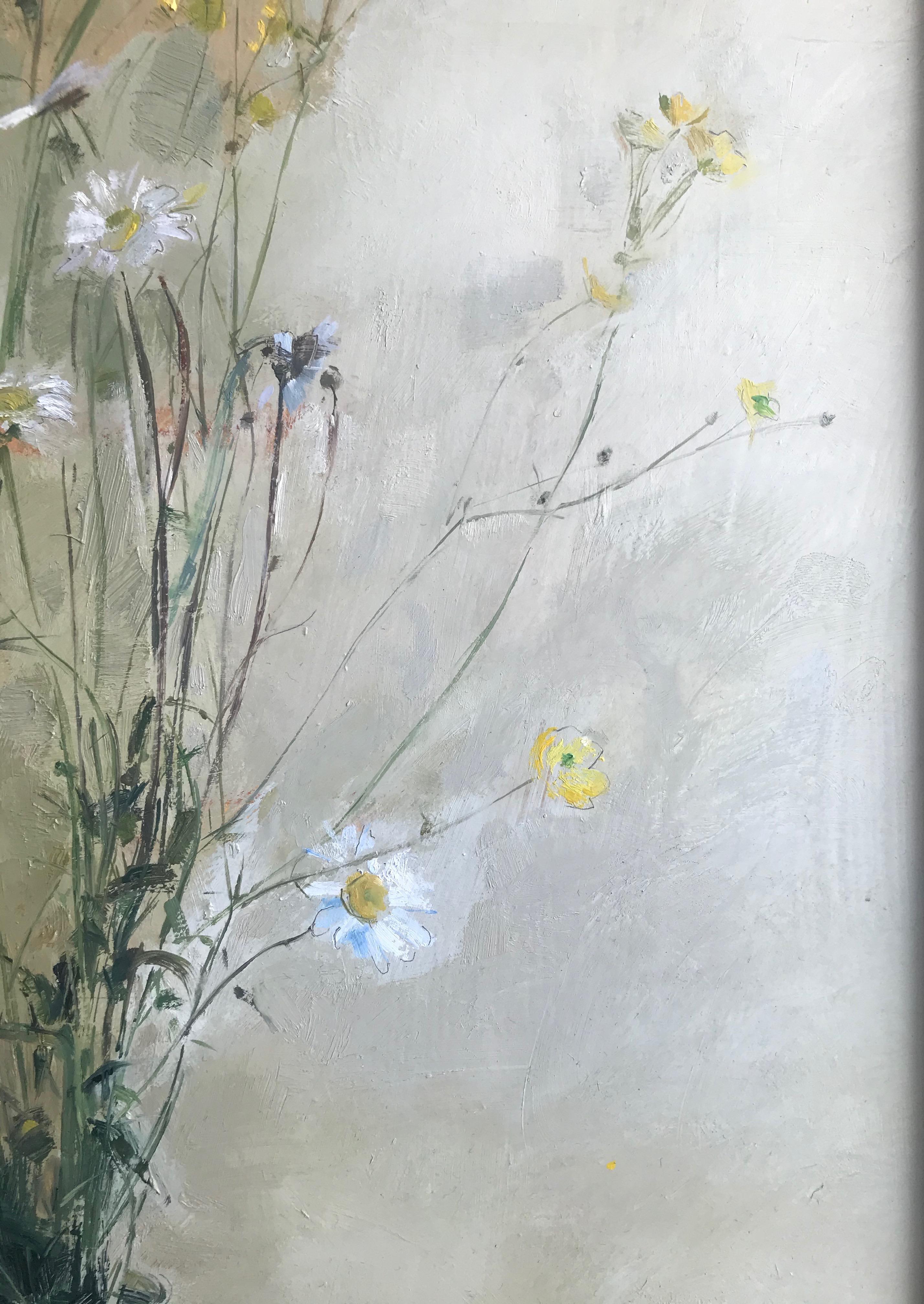 Adrian Parnell, Still life of daisies and buttercups 2