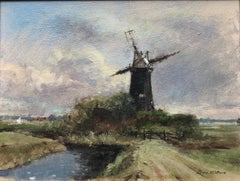 Owen Waters, Impressionist landscape, circle of Edward Seago