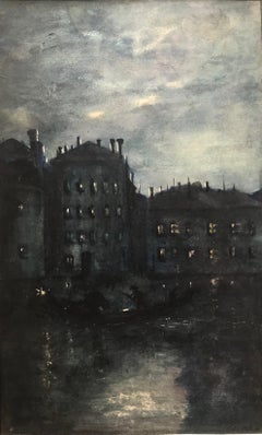 Gunner Mears, The Grand Canal, Venice, First World War interest, Outsider Art
