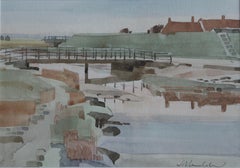 James Bruce-Lockhart, The kissing bridge, Walberswick, Suffolk