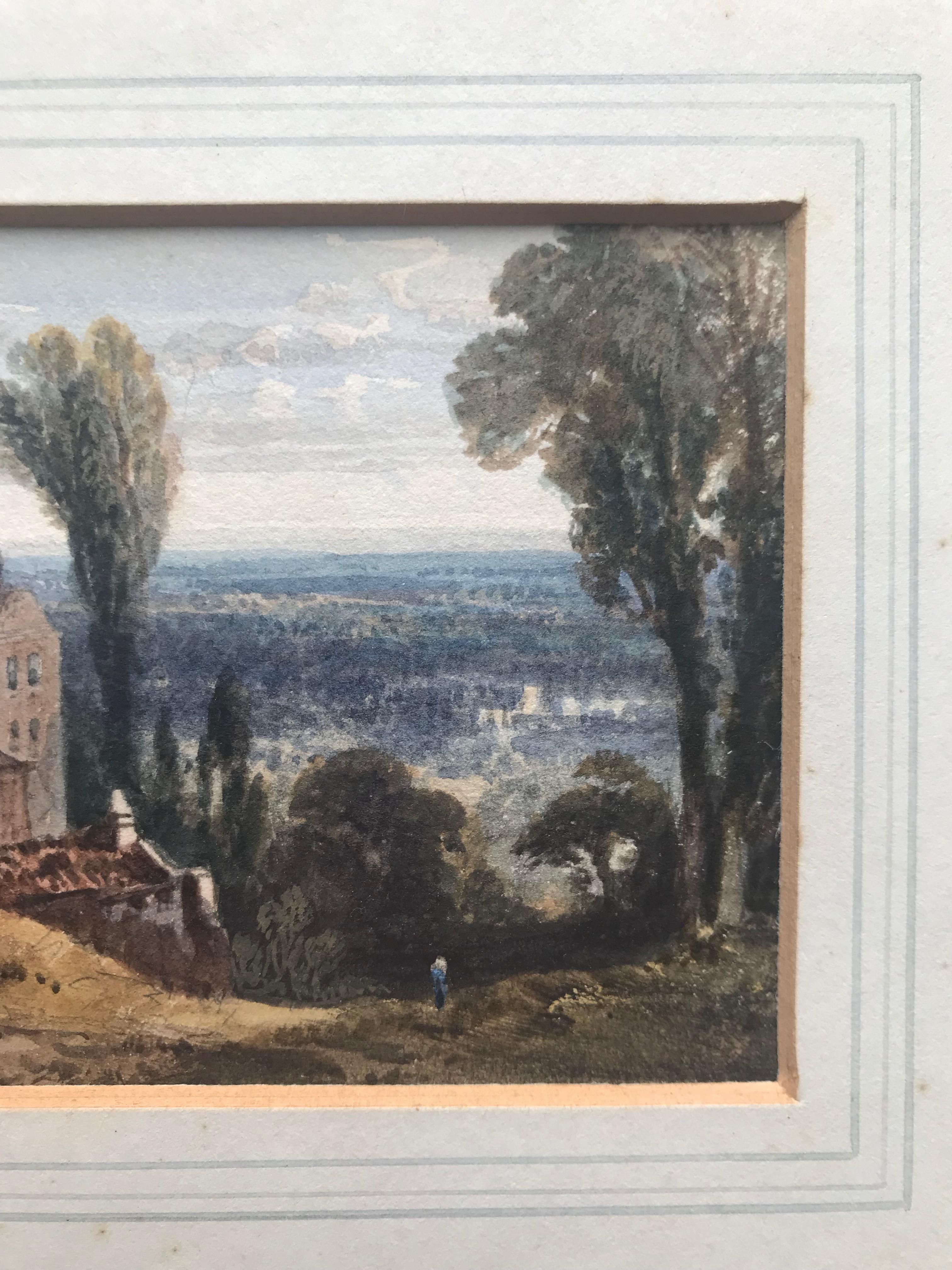 William Crouch, View of a country house, Yalding Downs, Kent 3