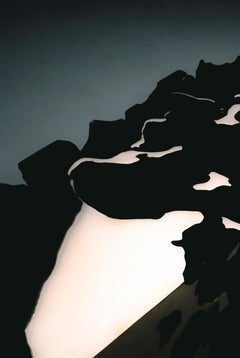 Polished, Black, Bronze, Patina, Abstract, Contemporary, Modern, Sculpture