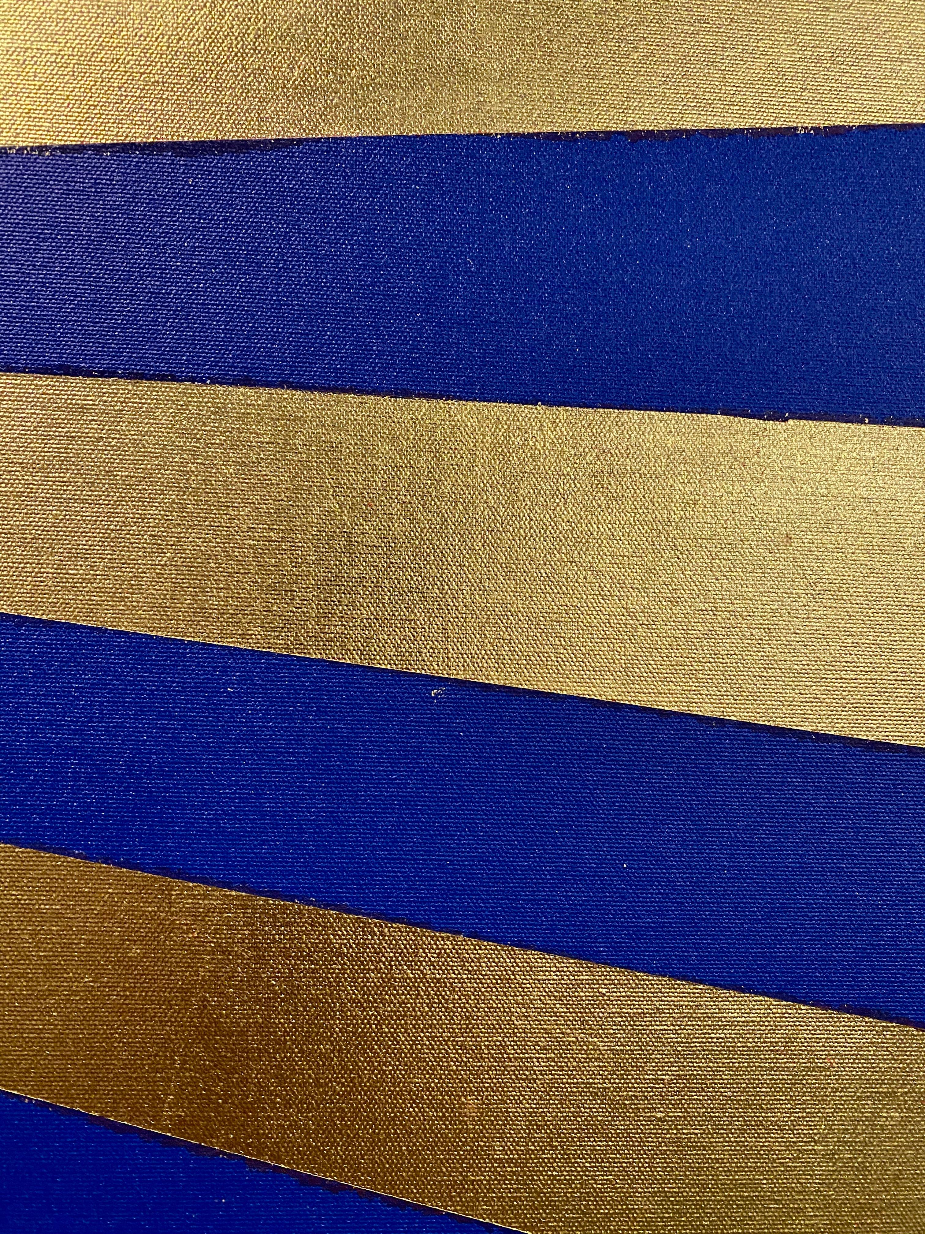 Máximo 3, ca. 2020 Técnica mixta sobre lienzo, pan de oro de 23 quilates, edición 1/7 - Photograph Contemporáneo de Carlos Mercado