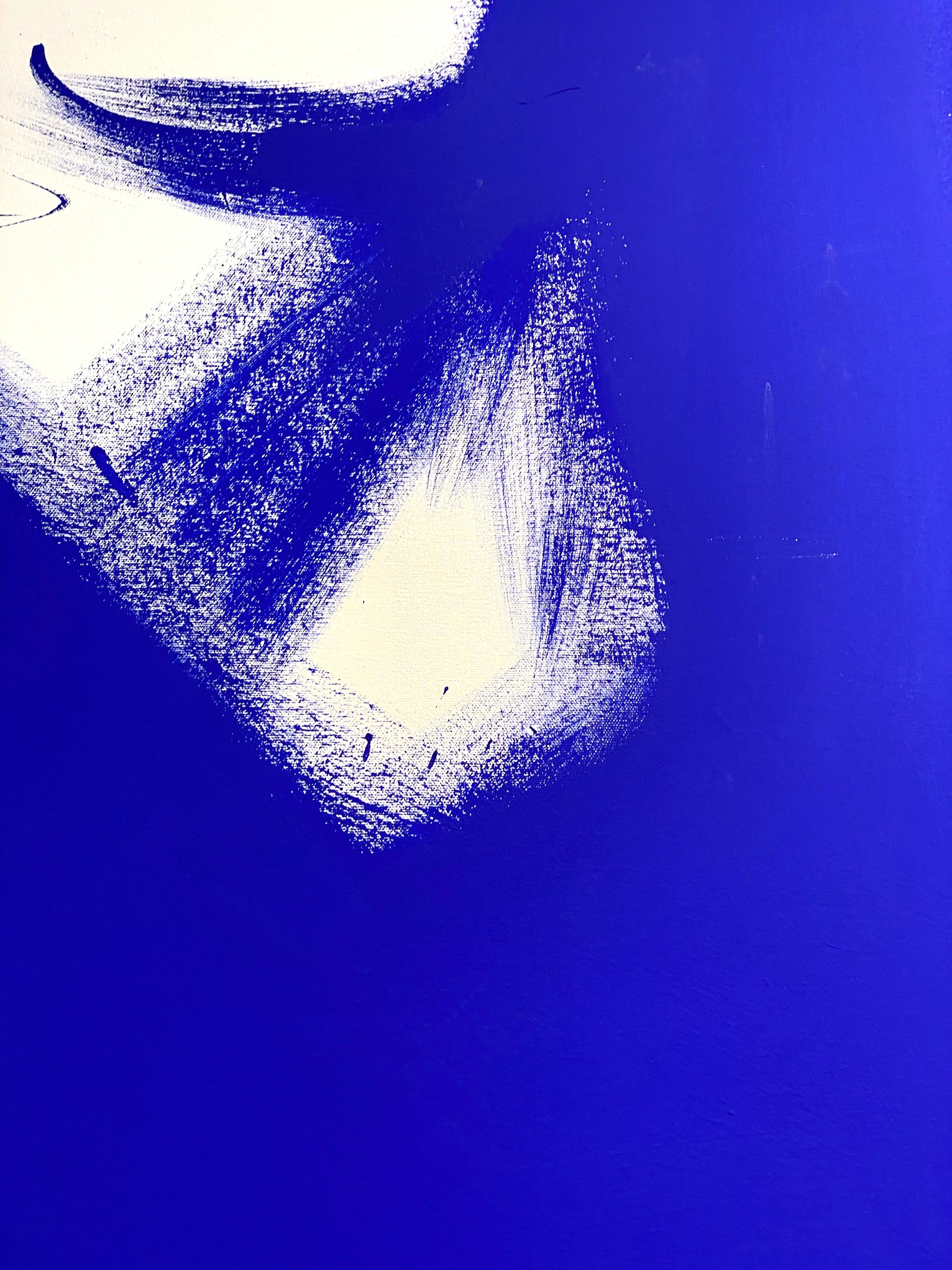 Bleu abstrait Yves Klein 1 en vente 1