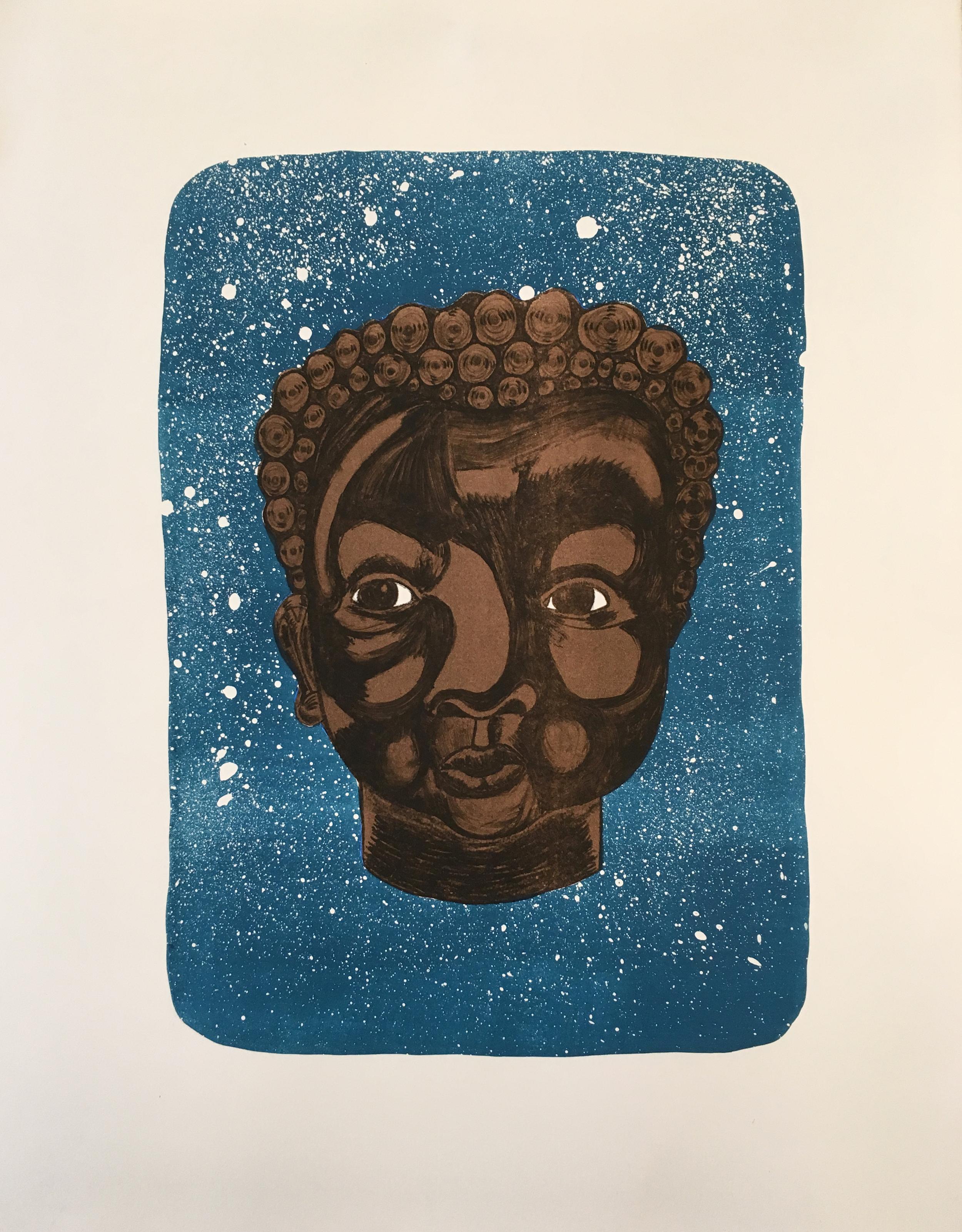 Black Boy Hope I - Print by Jennifer Mack-Watkins