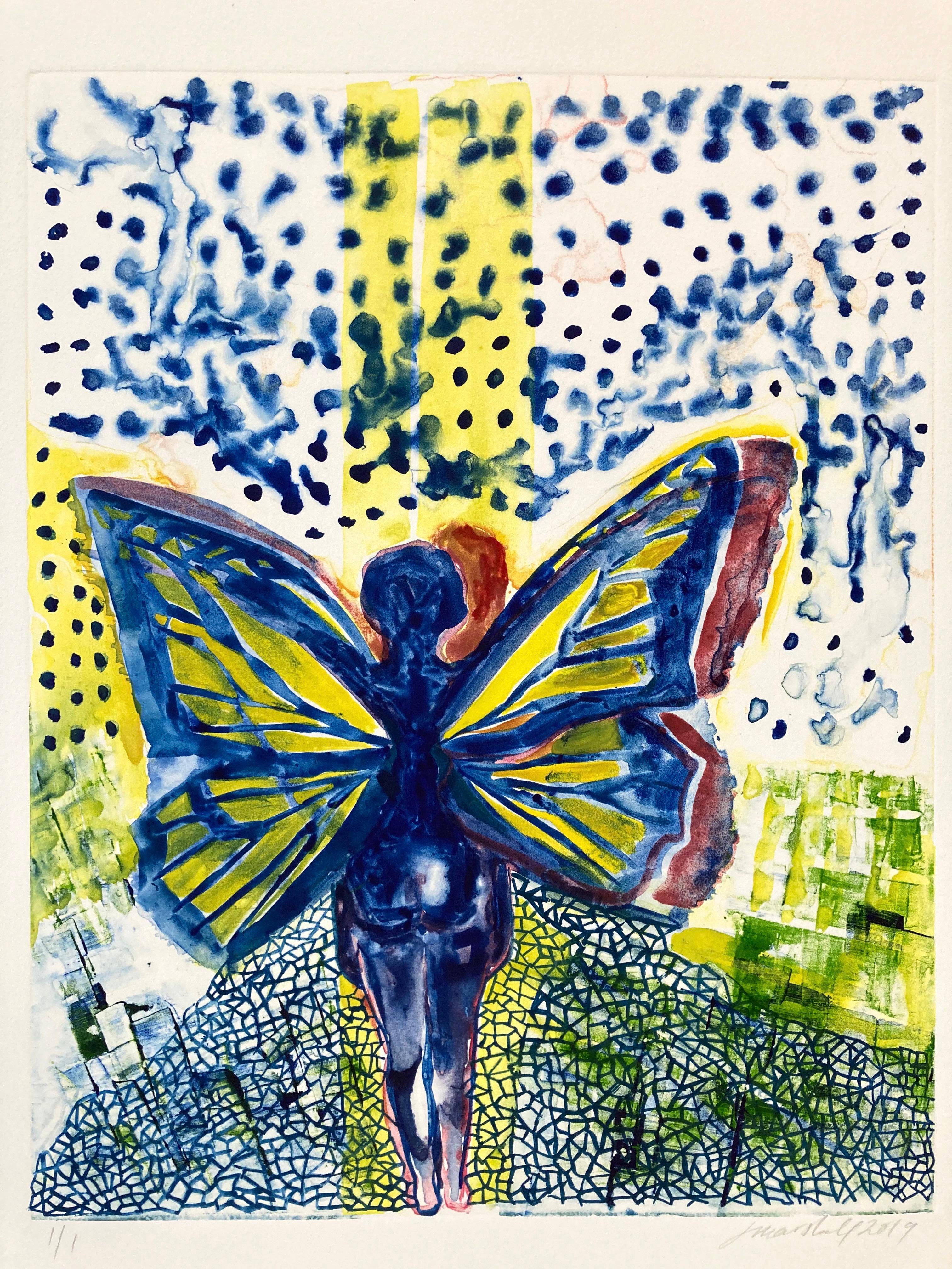 I, Butterfly - Print by Jennifer Marshall