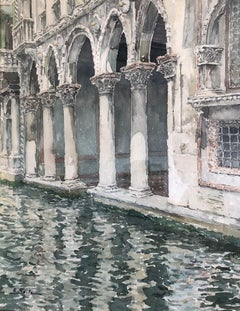 Venice Watercolor Post-Impressionism Ei Ichi Saito 20th Century
