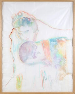 Used Contemporary female Artist Ulla von Brandenburg Spectre I watercolor