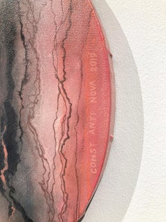 I Will Survive (Gloria Gaynor) - Contemporary Acrylic Painting - Round Canvas