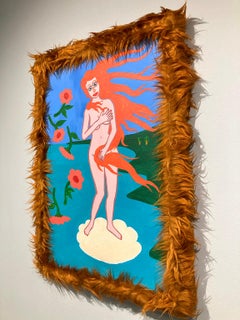 Venus 6 - 21st Century Contemporary Mixed Media Painting - Irony