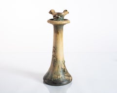 Antique Amphora Mystical Art Nouveau Ceramic Candelstick World’s Fair 1900