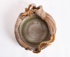 Golden Dragon Bowl by Amphora, Art Nouveau c. 1900