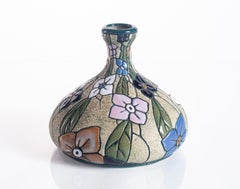 Cloisonné Flower Vase by Amphora, Art Nouveau c. 1910
