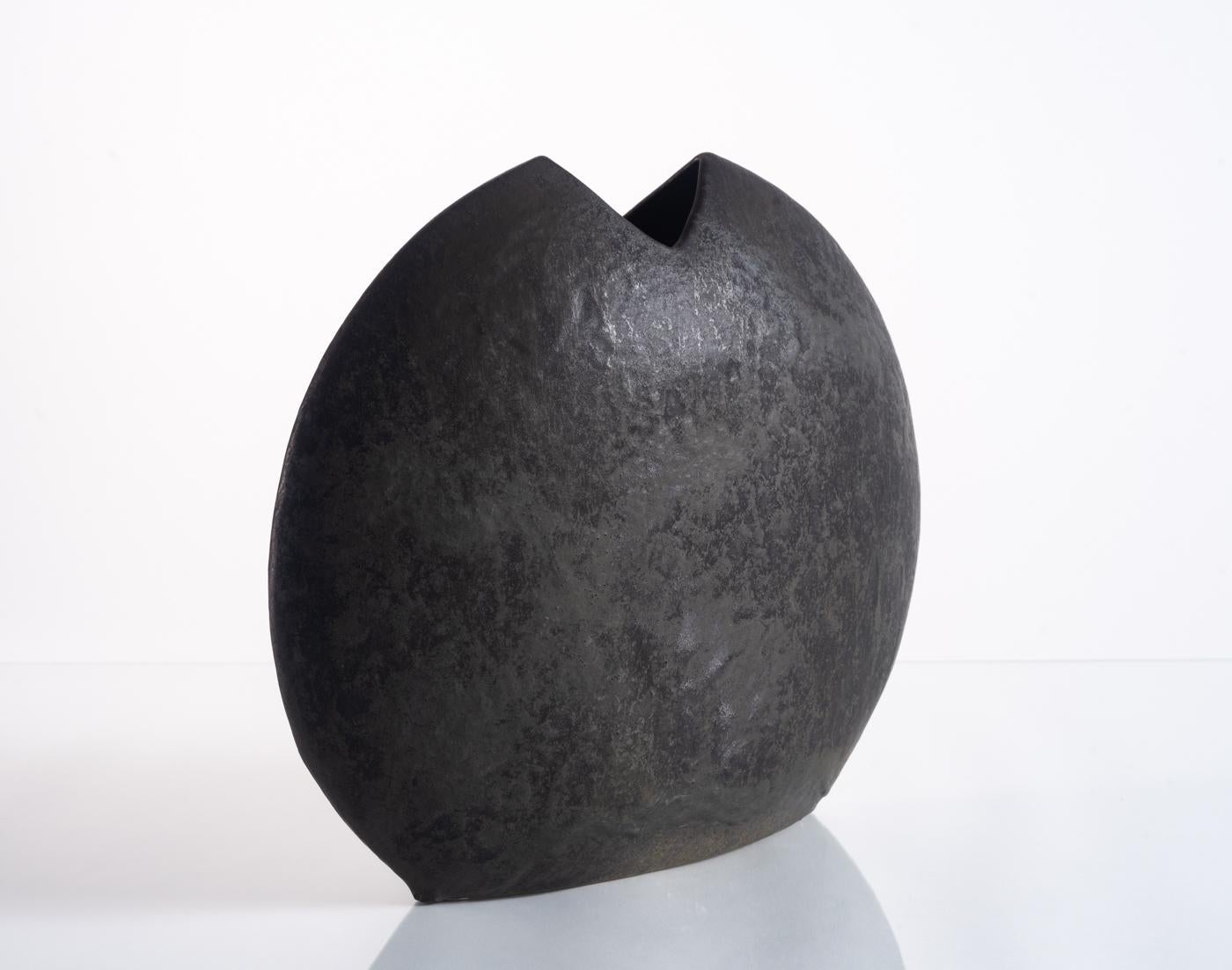 Brutalist Moonvase Ruscha Art Vase, Fat Lava, Mid-Century Modern c. 1960 For Sale 4