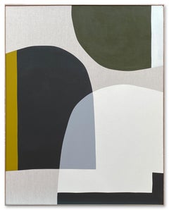 François Bonnel, "Hot Dreams, " minimalist painting on linen canvas