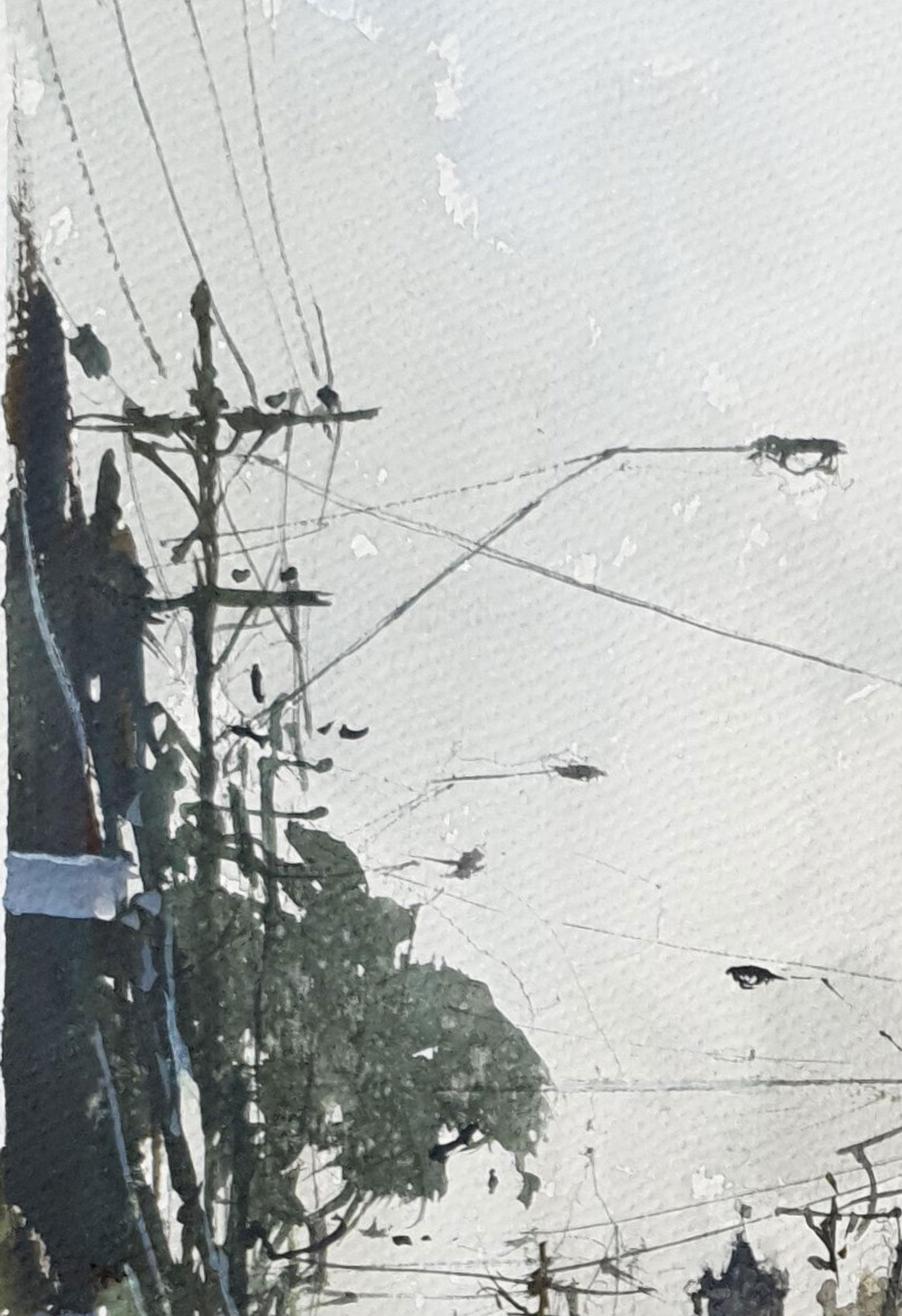 Sunny Morning, Melbourne — Joseph Zbukvic b. 1952 (Watercolour, Realist) 2018 For Sale 2