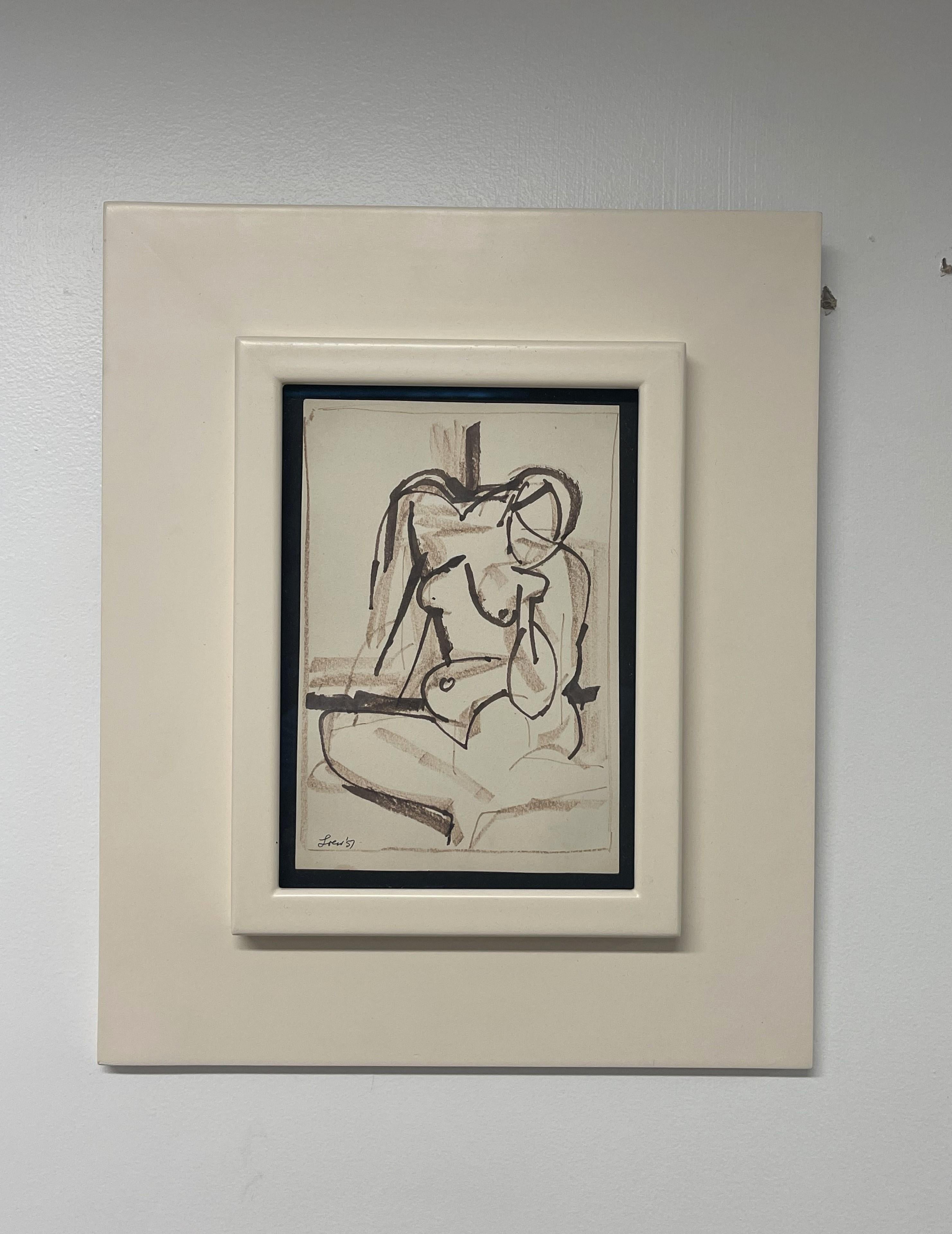 Cubist Nude 37 - Art by Michael Loew