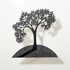 "Longing" A Series of 4 Depicting a Tree's Moving Shadow by Bianca Levan