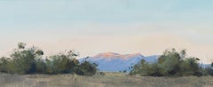 Morning Light - Plein Air Gouache Landscape Painting Contemporary