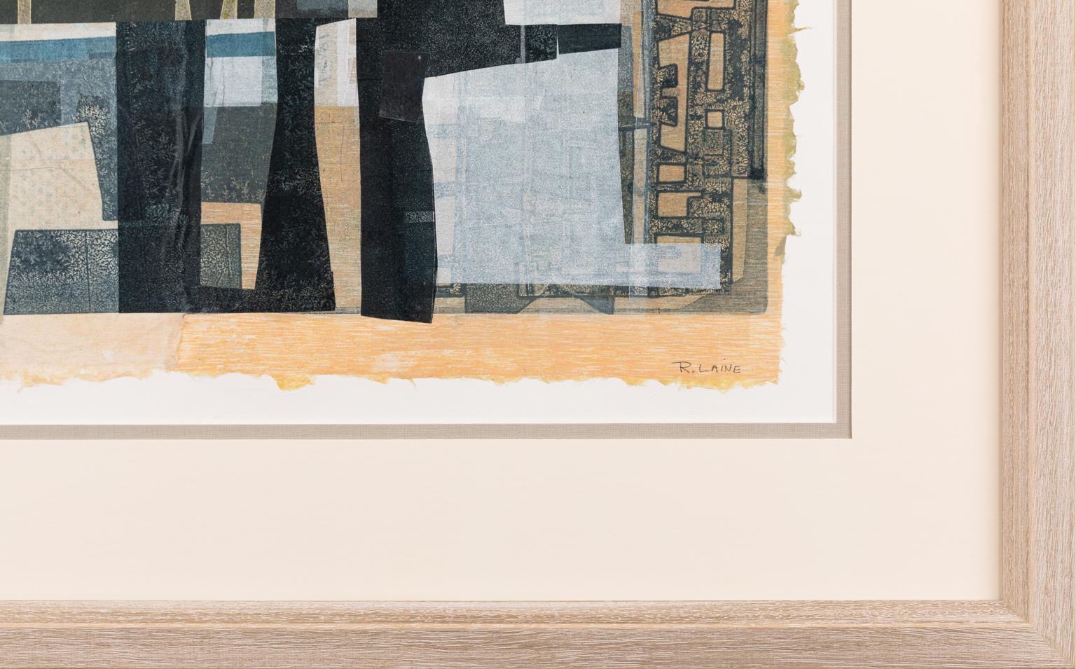 The Space Between I (L'espace entre les deux) - Impression abstraite sur papier 2