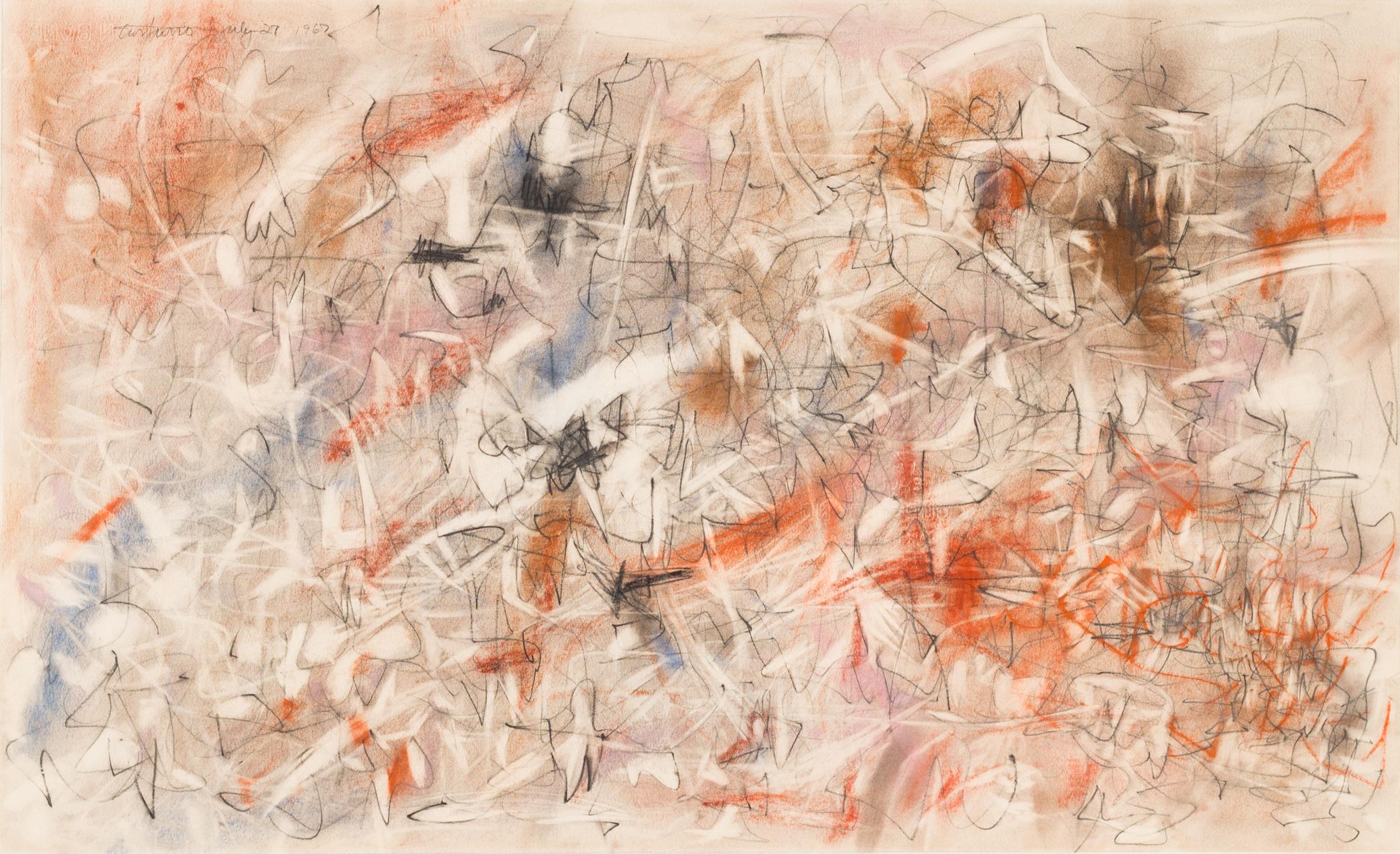 Domenick Turturro Abstract Drawing - Untitled