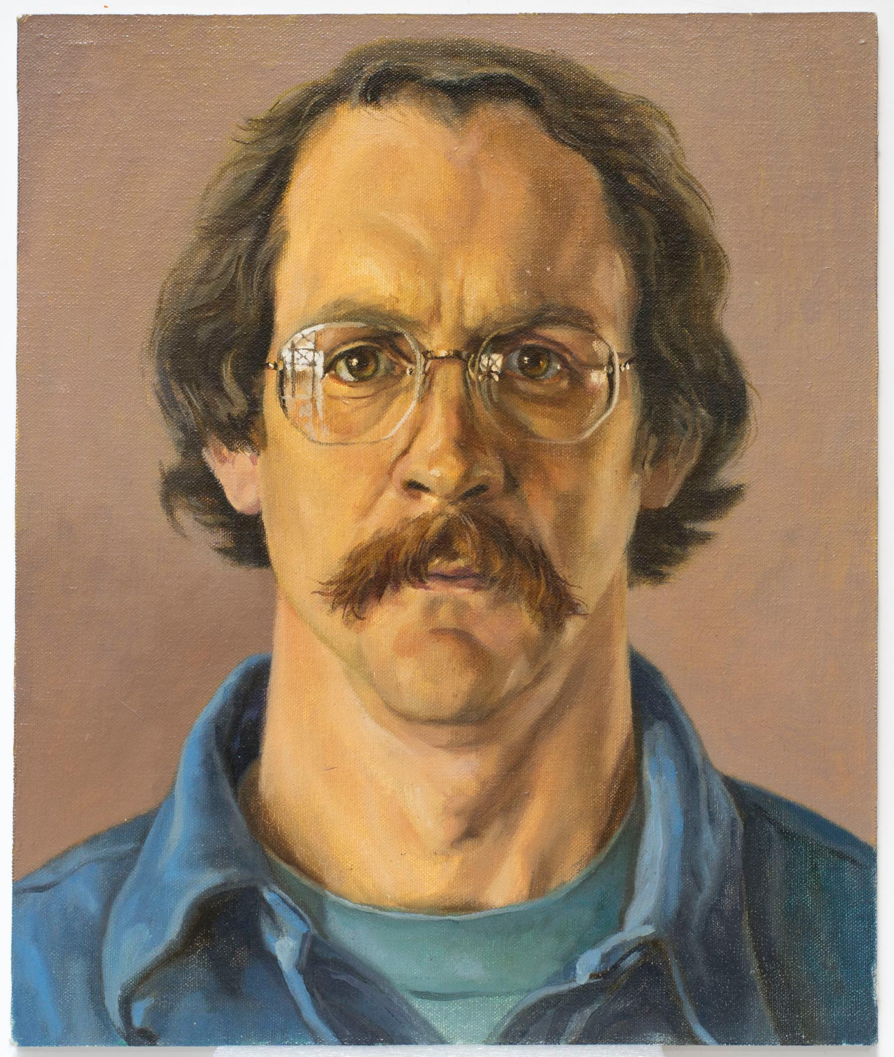Walt Jurkiewicz Portrait Painting - Untitled (Self-Portrait)