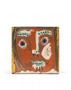 Visage de femme Pomone, Pablo Picasso, 1960's, Edition, Ceramic, Design