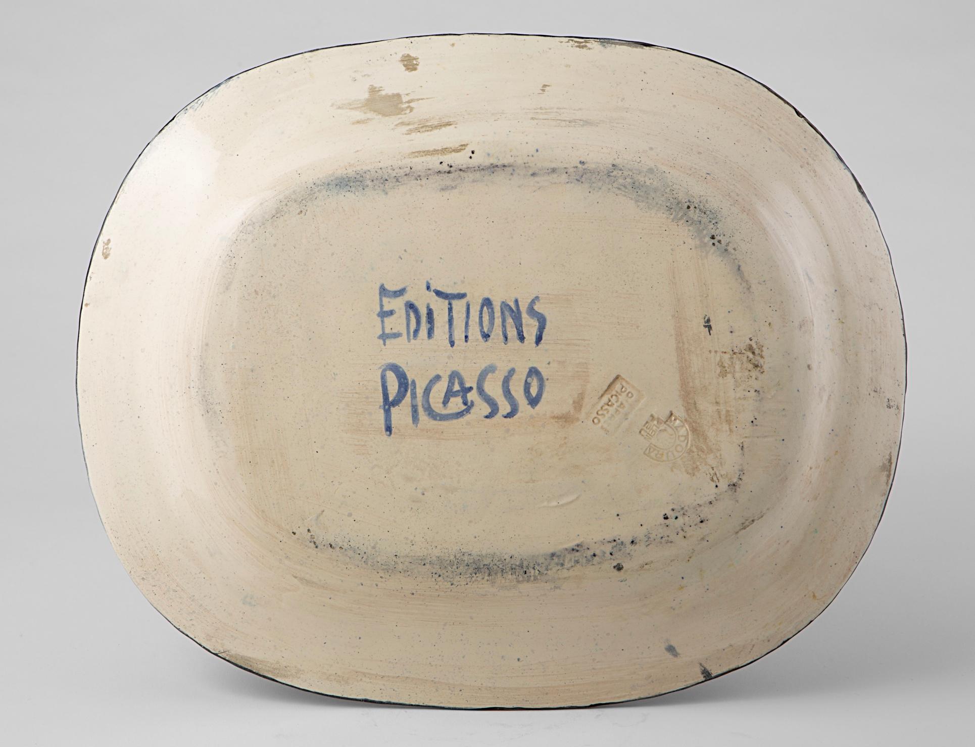 Nature morte, Stillleben, Pablo Picasso, 1950er Jahre, Polychrome Keramik, Design im Angebot 1