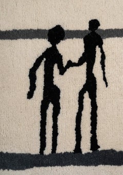 La Rencontre, Diego Giacometti, Design, Tapestry, Tapis