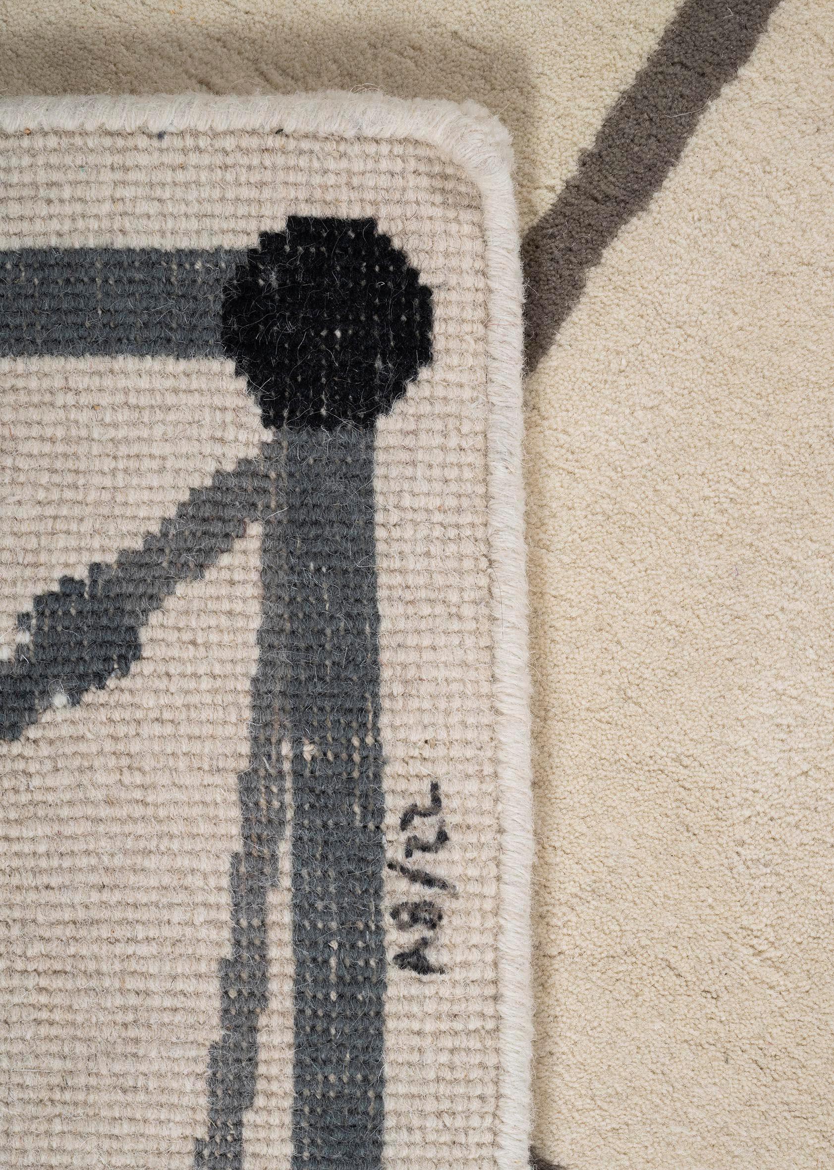 La Rencontre, Diego Giacometti, Design, Tapestry, Tapis en vente 3