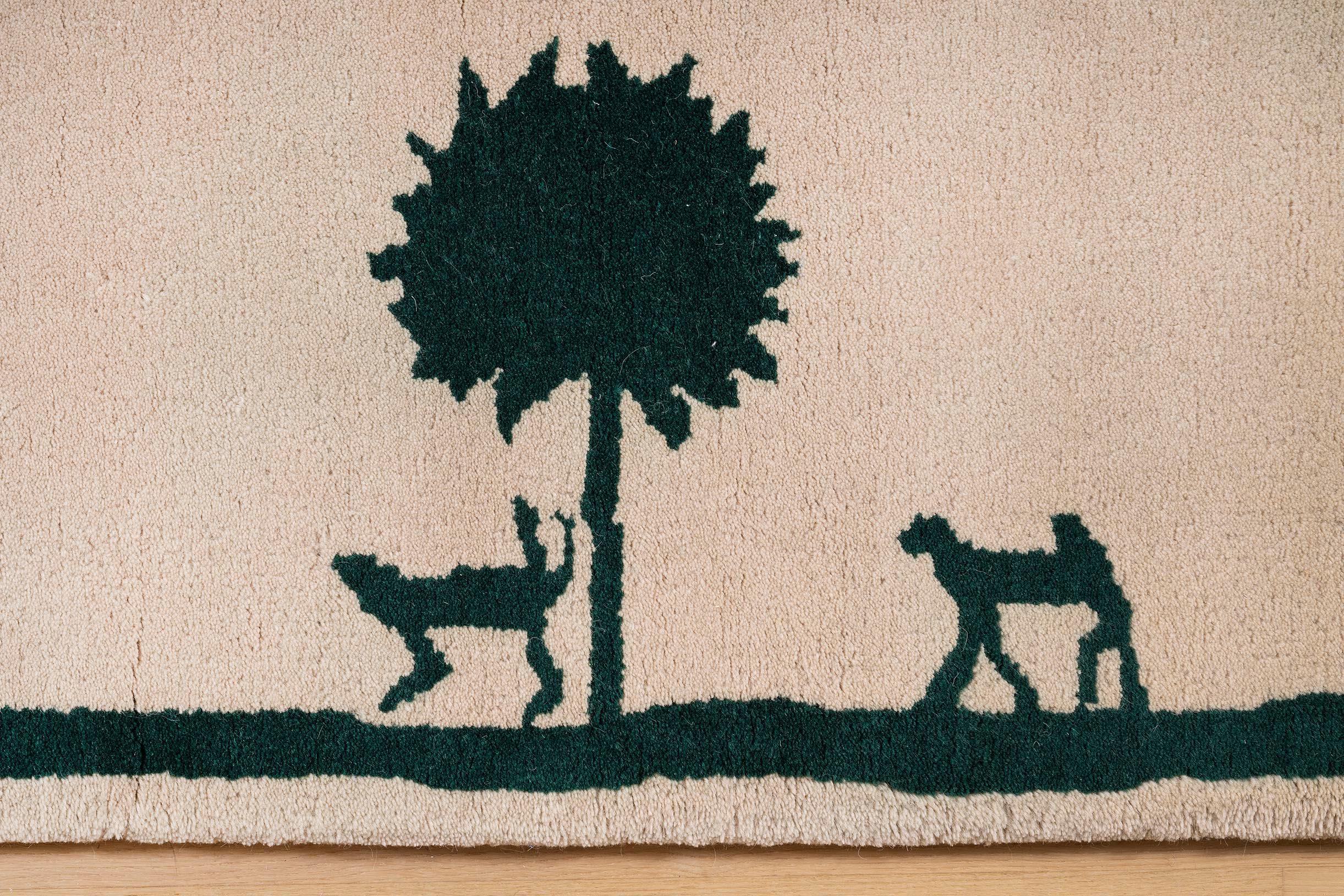 La Promenade des Amis, Diego Giacometti, Design, Tapestry, Tapis en vente 1