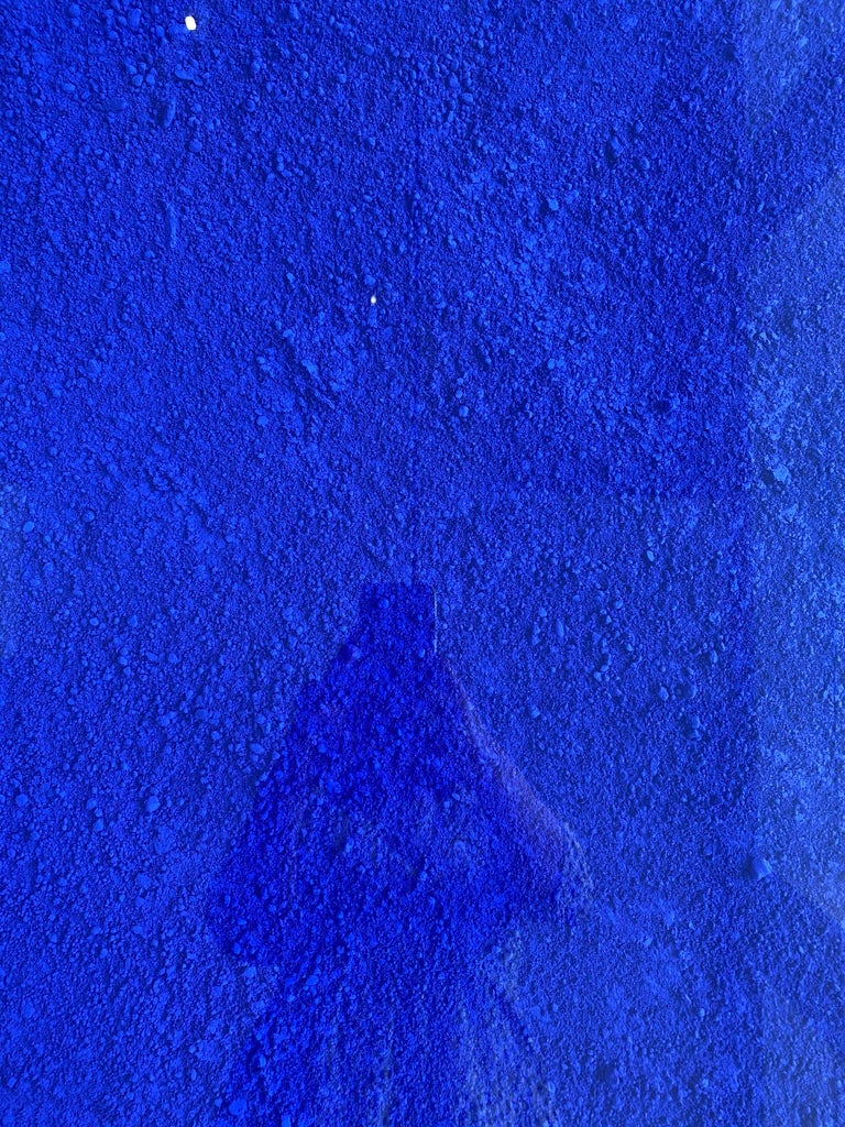 Yves Klein Table Bleu Klein IKB, Yves Klein, Blue pigment glass table