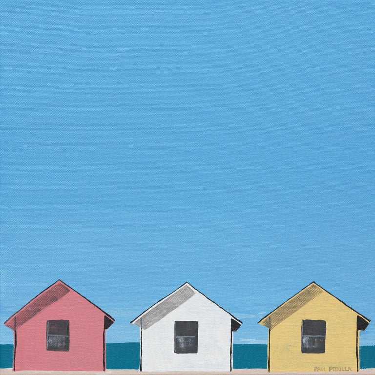 Paul Pedulla Landscape Print - Beach Trio